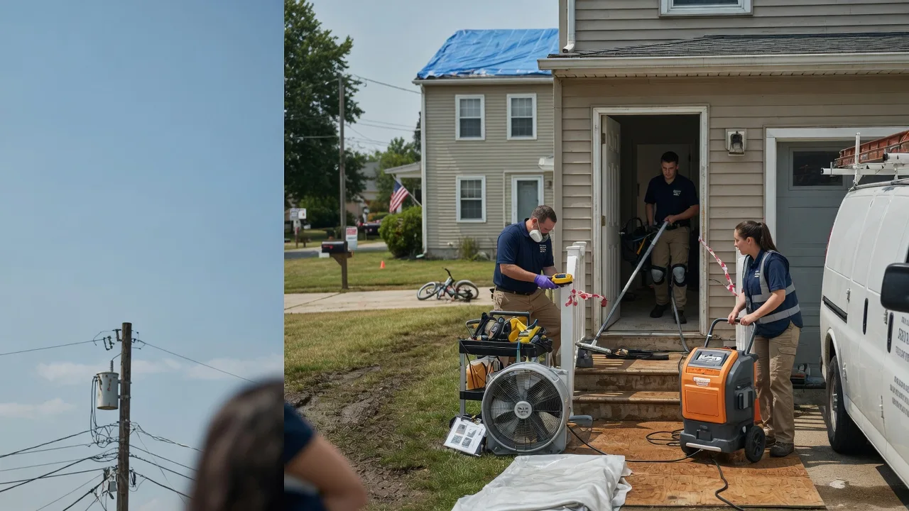 Water Damage Repair in Wheeling, WV near me